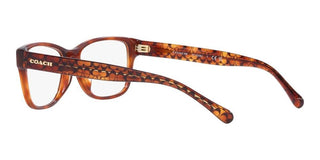 Coach HC 6208U women Brown Squared Eyeglasses