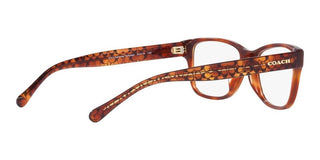 Coach HC 6208U women Brown Squared Eyeglasses