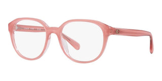 Coach HC 6209U women Pink Round Eyeglasses