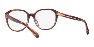 Coach HC 6209U women Brown Round Eyeglasses