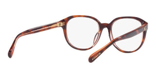 Coach HC 6209U women Brown Round Eyeglasses