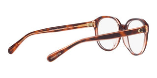 Coach HC 6209U women Brown Round Eyeglasses