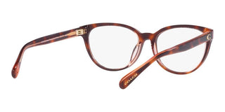 Coach HC 6210U women Brown Geometric Eyeglasses