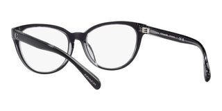 Coach HC 6210U women Black Geometric Eyeglasses