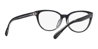 Coach HC 6210U women Black Geometric Eyeglasses