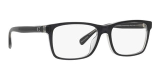 Coach HC 6213U men Black Squared Eyeglasses