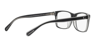 Coach HC 6213U men Black Squared Eyeglasses