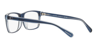 Coach HC 6213U men Blue Squared Eyeglasses