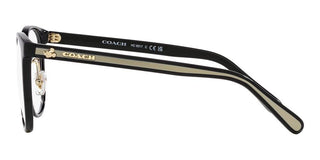 Coach HC 6217 women Black Squared Eyeglasses