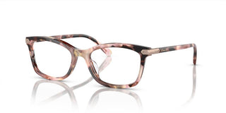 Coach HC 6219U women Havana Geometric Eyeglasses