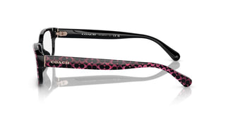 Coach HC 6221U women Red Geometric Eyeglasses