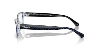 Coach HC 6221U women Blue Geometric Eyeglasses