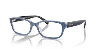 Coach HC 6221U women Blue Geometric Eyeglasses