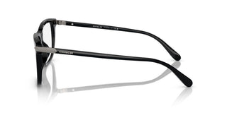 Coach HC 6228U men Black Squared Eyeglasses