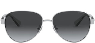 Coach HC 7111 women Silver Geometric Sunglasses