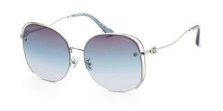 Coach HC 7145BD women Silver Butterfly Sunglasses