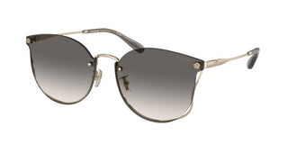 Coach HC 7151D women Gold Round Sunglasses