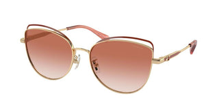 Coach HC 7162 women Gold Cat Eye Sunglasses