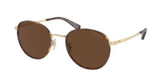 Coach HC 7163 men Havana Pantos Sunglasses