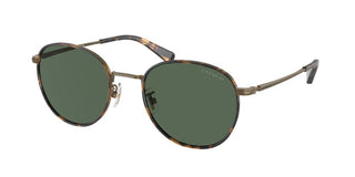 Coach HC 7163 men Havana Pantos Sunglasses