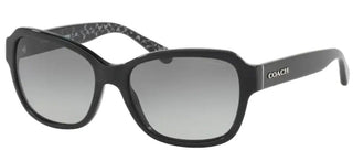 Coach HC 8232 women Black Butterfly Sunglasses