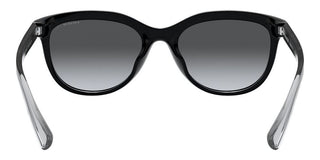 Coach HC 8285U women Black Geometric Sunglasses