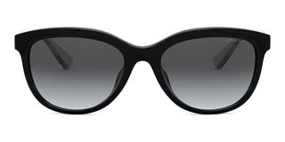 Coach HC 8285U women Black Geometric Sunglasses