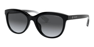 Coach HC 8285U women Black Geometric Sunglasses