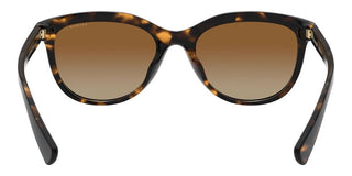 Coach HC 8285U women Havana Geometric Sunglasses