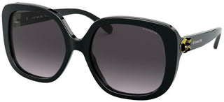 Coach HC 8292 women Black Butterfly Sunglasses