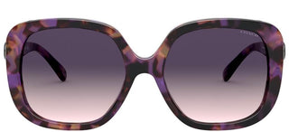 Coach HC 8292 women Violet Butterfly Sunglasses