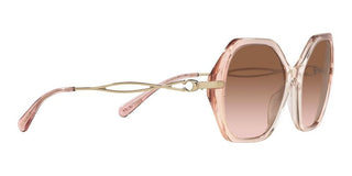 Coach HC 8315 women Pink Oversize Sunglasses