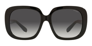 Coach HC 8323U women Black Squared Sunglasses