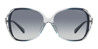 Coach HC 8372BU women Blue Squared Sunglasses