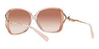 Coach HC 8372BU women Pink Squared Sunglasses