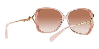 Coach HC 8372BU women Pink Squared Sunglasses