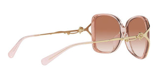 Coach HC 8372BU women Pink Squared Sunglasses