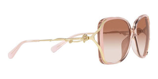 Coach HC 8372BU women Pink Squared Sunglasses