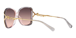 Coach HC 8372BU women Pink Squared Sunglasses