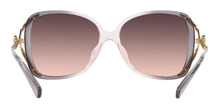 Coach HC 8372BU women Pink Squared Sunglasses