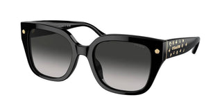 Coach HC 8392U women Black Squared Sunglasses