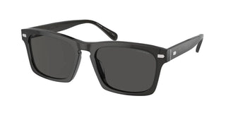 Coach HC 8397U men Grey Squared Sunglasses