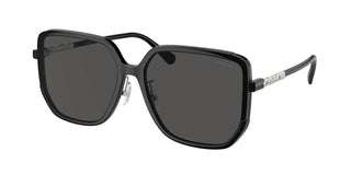 Coach HC 8401D women Black Geometric Sunglasses