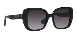 Burberry HELENA BE 4371 women Black Geometric Sunglasses