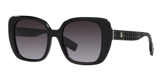 Burberry HELENA BE 4371 women Black Geometric Sunglasses