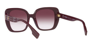 Burberry HELENA BE 4371 women Red Geometric Sunglasses