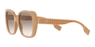 Burberry HELENA BE 4371 women Brown Geometric Sunglasses