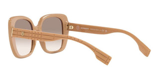 Burberry HELENA BE 4371 women Brown Geometric Sunglasses