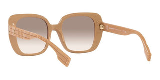 Burberry HELENA BE 4371 women Brown Geometric Sunglasses