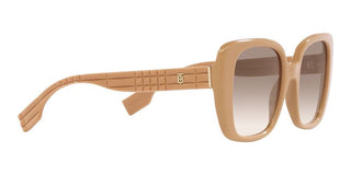 Burberry HELENA BE 4371 women Brown Geometric Sunglasses